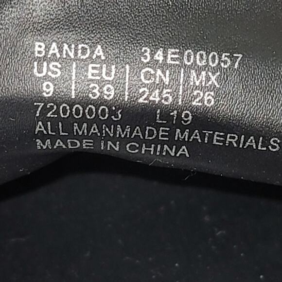 Calvin Klein Black Banda Chain Loafer 9 - Picture 7 of 8